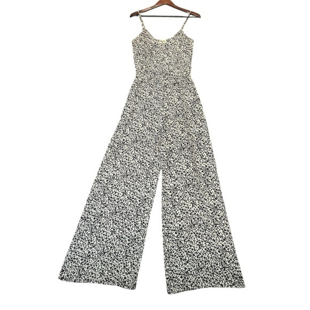 Show Me Your MuMu Jaguar Print Jumpsuit Size Small